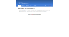 Desktop Screenshot of abcrobotics.com